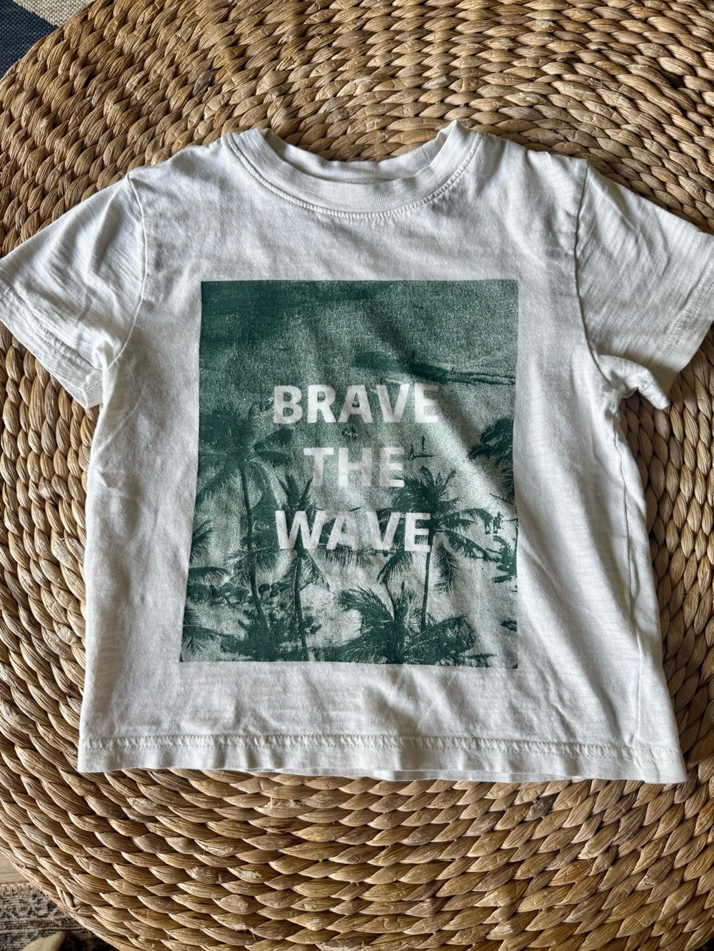 Crewcuts Graphic Tee Sz 4-5 Brave the Wave Tee